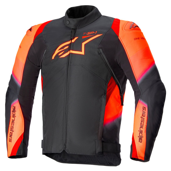 Alpinestars T-Sp 1 V2 WP Jkt Black Red Fluo XL